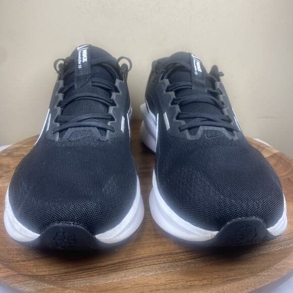 Nike Downshifter 13 Extra Wide Black White Mens Size 14 Running Shoes FJ1284-001 - Picture 3 of 12